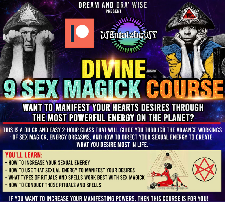 Divine 9 Sex Magick Course ✨