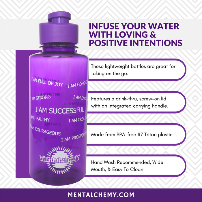Emoto Water Bottle | Water Bottle | Mentalchemy Inc.