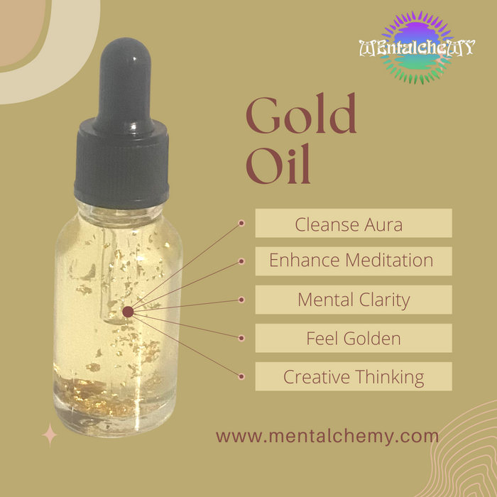 Gold Oil (DO NOT INGEST)