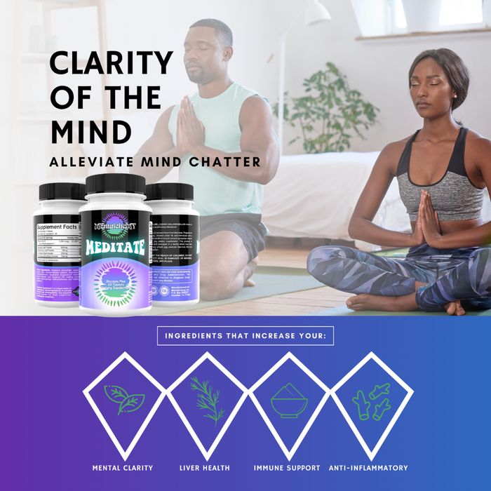 Meditate Stress Reliever Mental Clarity Supplements