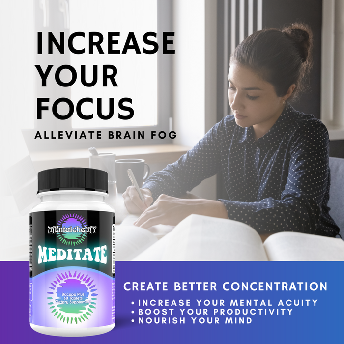 Meditate Stress Reliever Mental Clarity Supplements