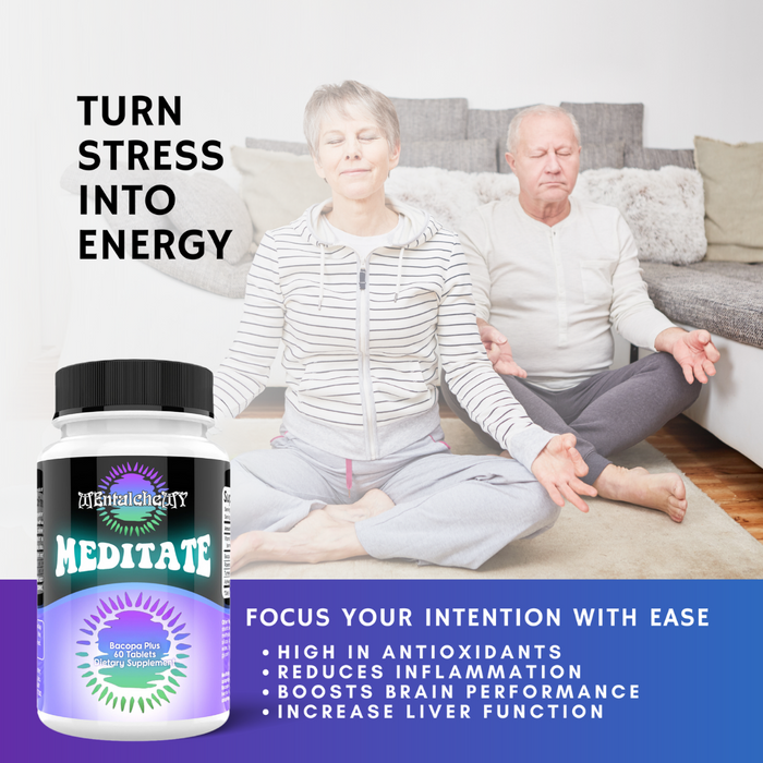 Meditate Stress Reliever Mental Clarity Supplements