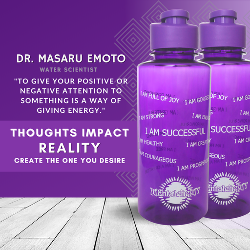 Emoto Water Bottle | Water Bottle | Mentalchemy Inc.